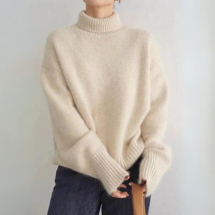 LINN SOFT TURTLENECK SWEATER