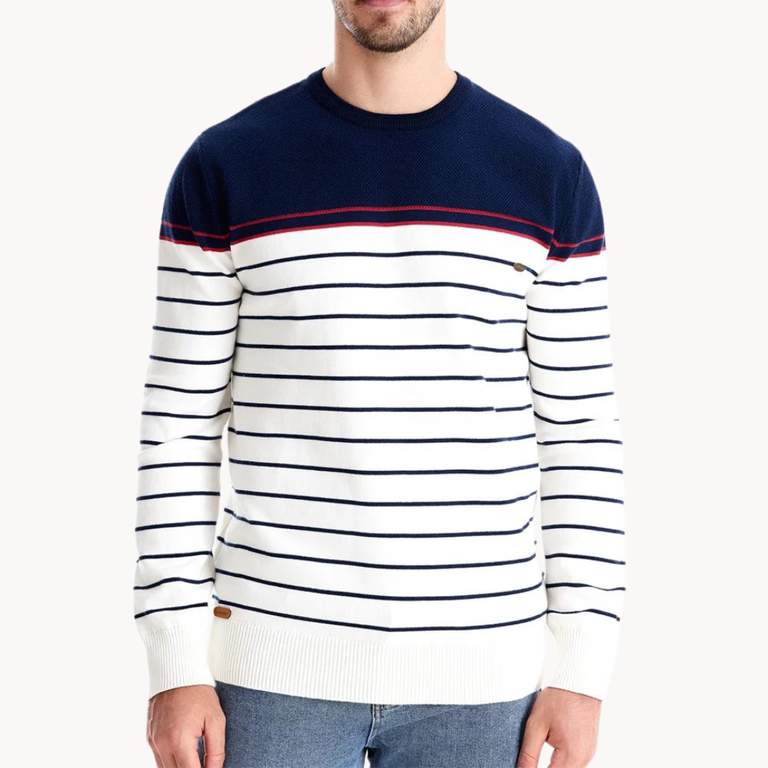 CHRIS BRETON STRIPE SWEATER