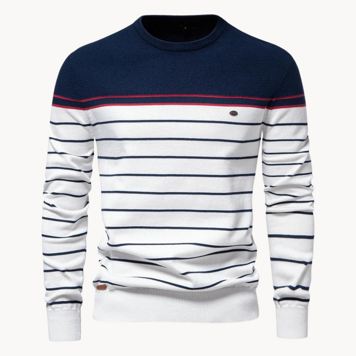 CHRIS BRETON STRIPE SWEATER