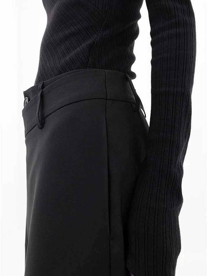 MARINA  BAGGY ASYMMETRIC TROUSERS