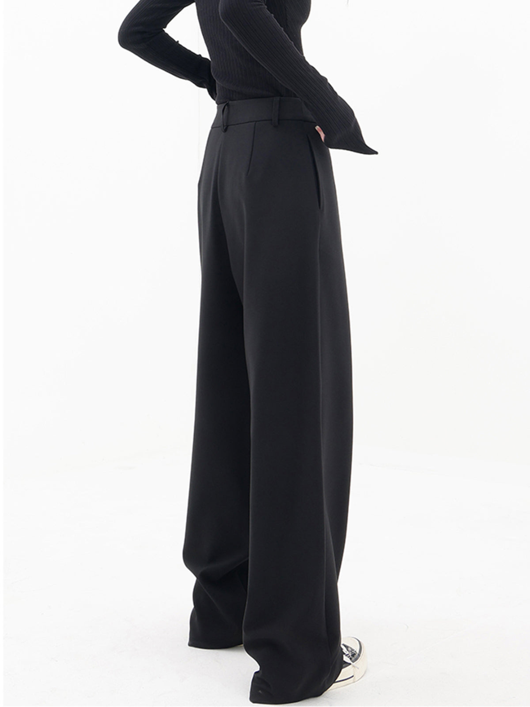 MARINA  BAGGY ASYMMETRIC TROUSERS