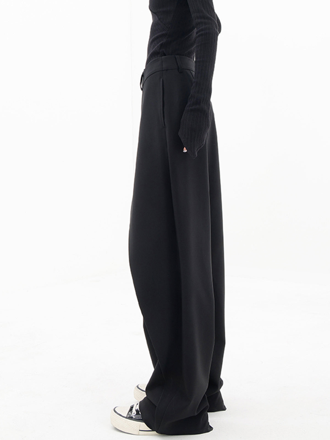 MARINA  BAGGY ASYMMETRIC TROUSERS