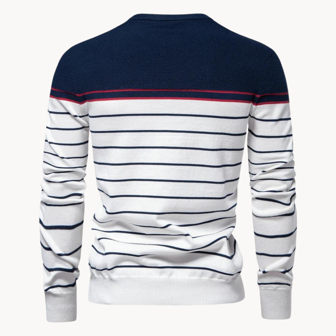 CHRIS BRETON STRIPE SWEATER