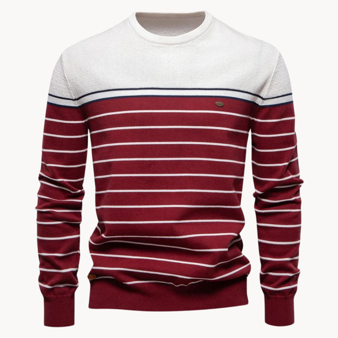 CHRIS BRETON STRIPE SWEATER