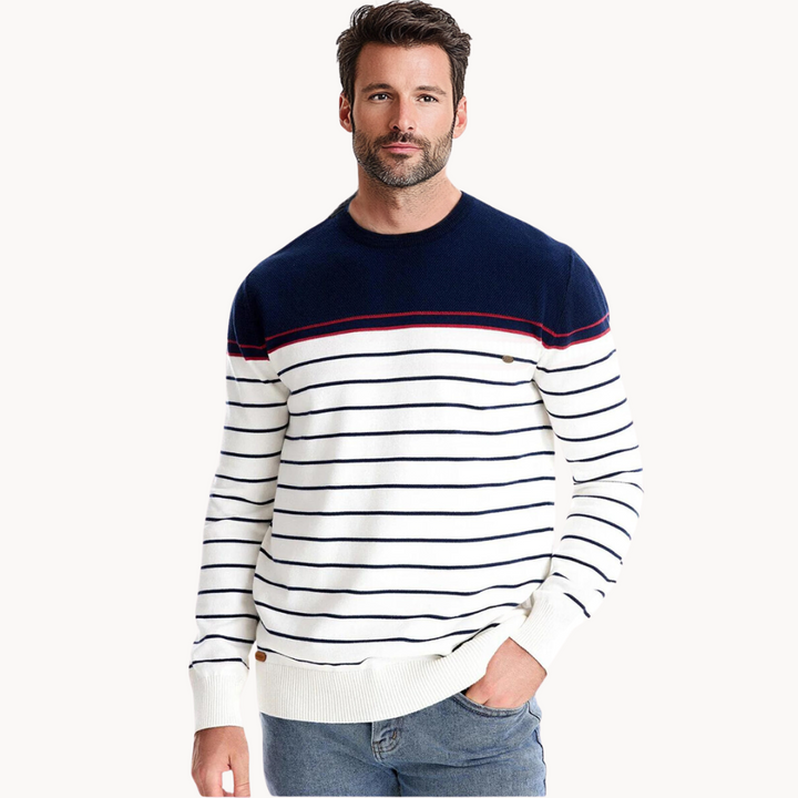 CHRIS BRETON STRIPE SWEATER