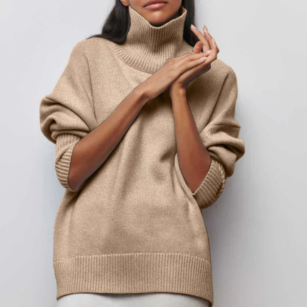 ANN OVERSIZED TURTLENECK SWEATER