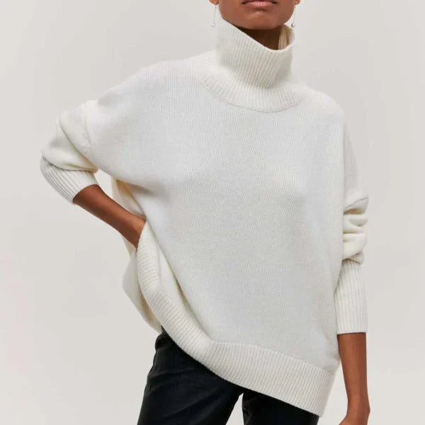 ANN OVERSIZED TURTLENECK SWEATER