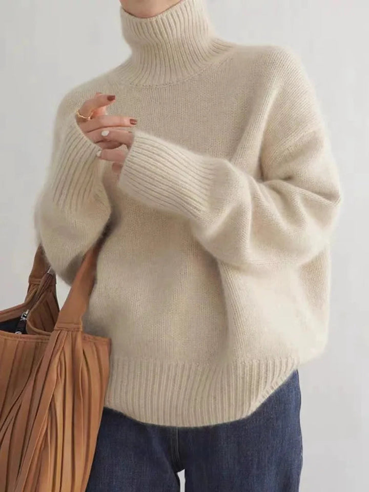 LINN SOFT TURTLENECK SWEATER