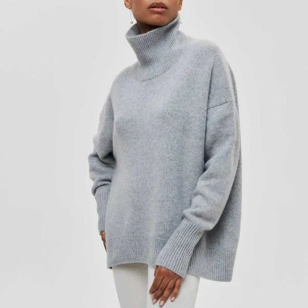 ANN OVERSIZED TURTLENECK SWEATER