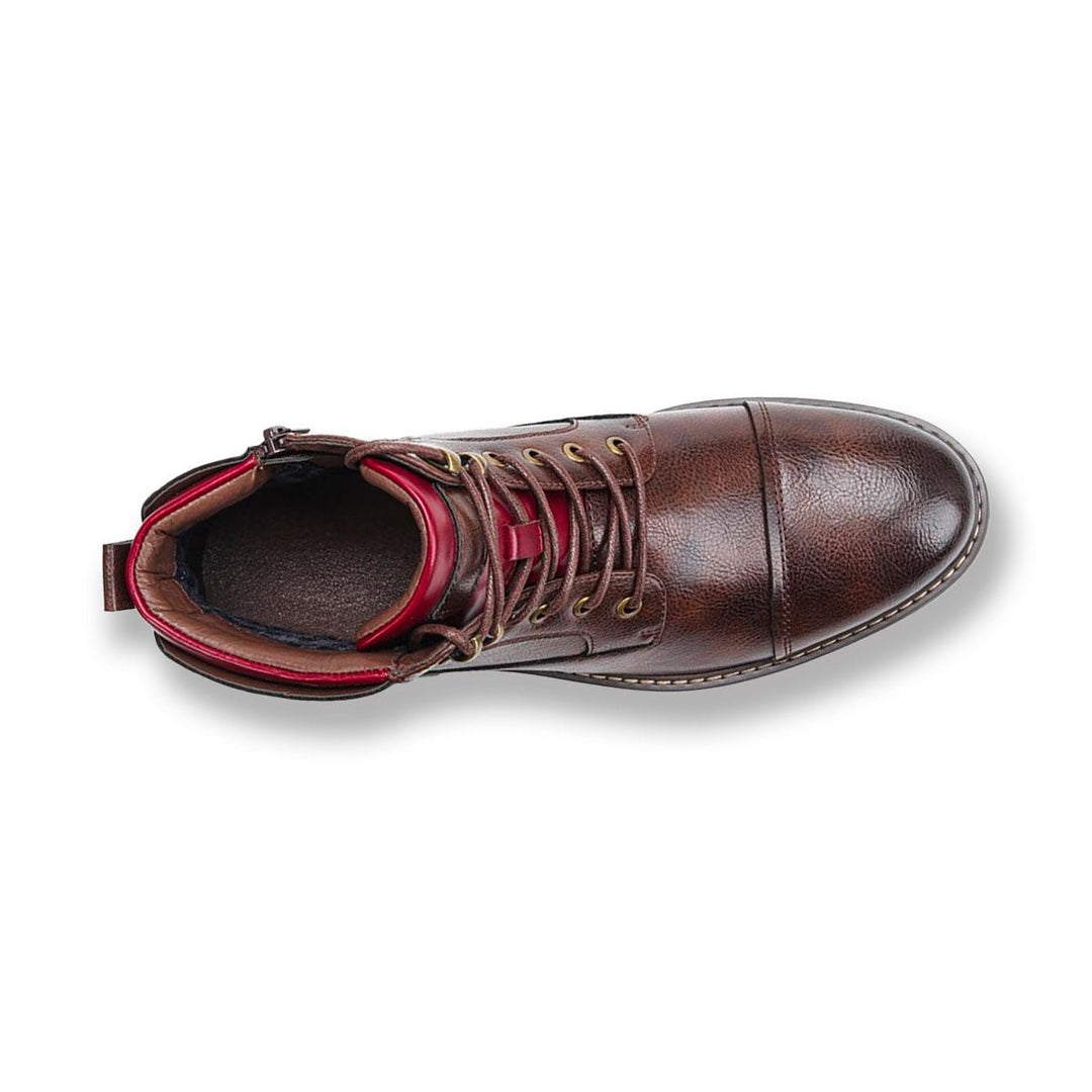 ANDREW HANDMADE OXFORD BOOTS MADE FROM HIGH-QUALITY LEATHER FOR MEN