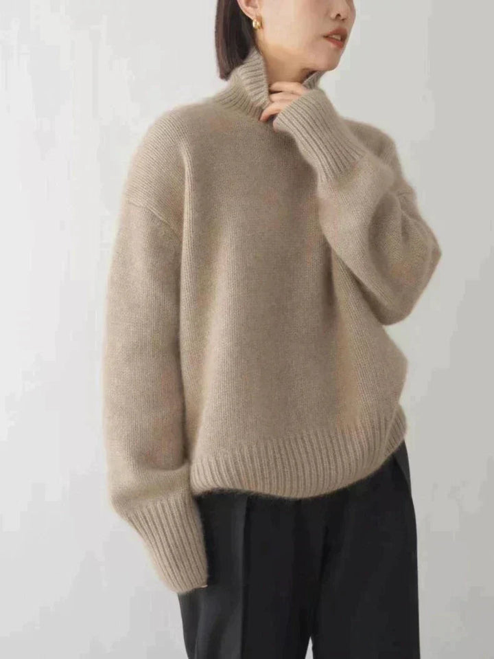 LINN SOFT TURTLENECK SWEATER