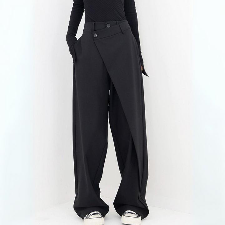 MARINA  BAGGY ASYMMETRIC TROUSERS