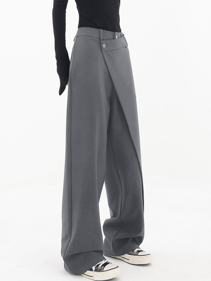 MARINA  BAGGY ASYMMETRIC TROUSERS