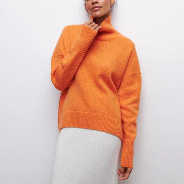 ANN OVERSIZED TURTLENECK SWEATER