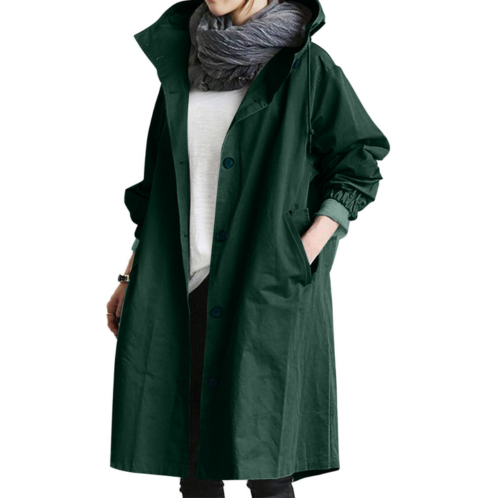 SINDY ELEGANT WATERPROOF TRENCH COAT