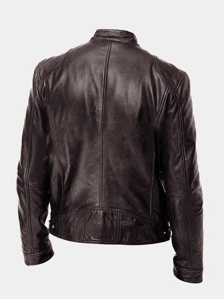 DUKE STYLISH LEATHER JACKET FOR MEN