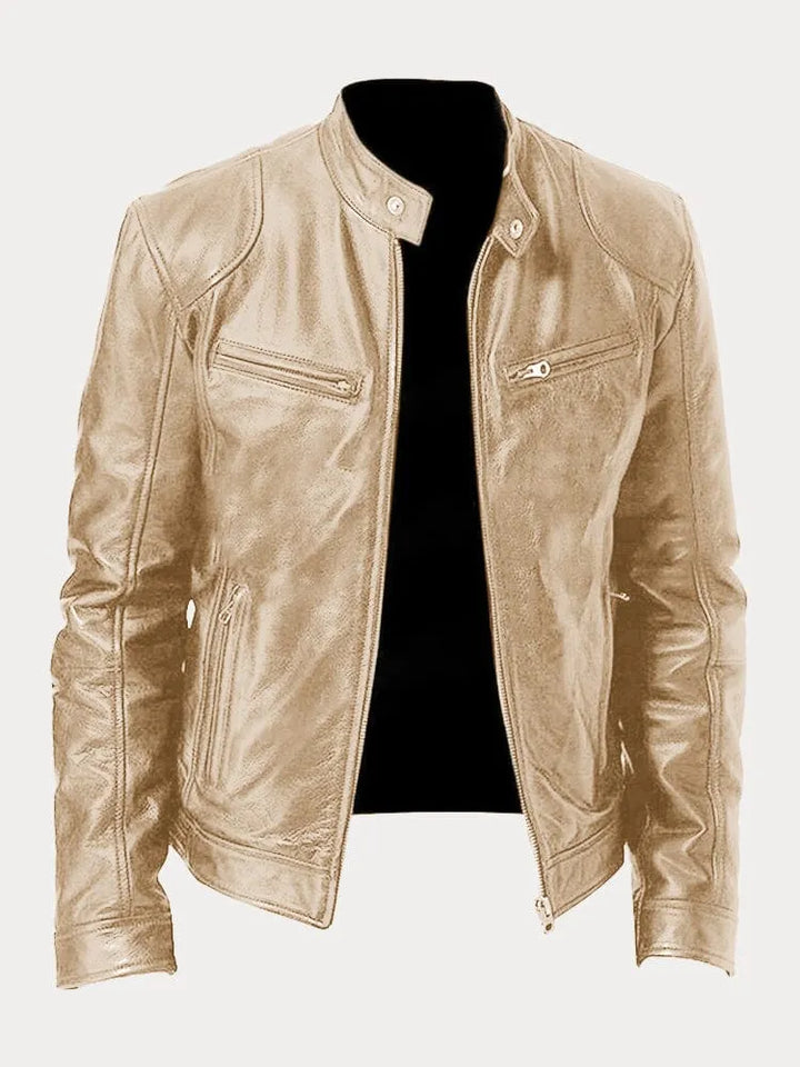 DUKE STYLISH LEATHER JACKET FOR MEN