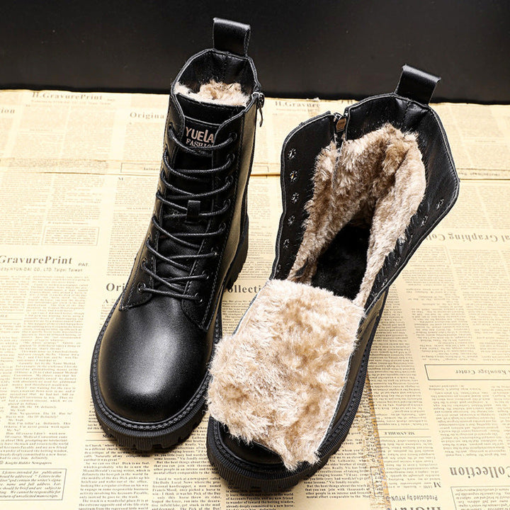 LOLA WINTER LEATHER BOOTS