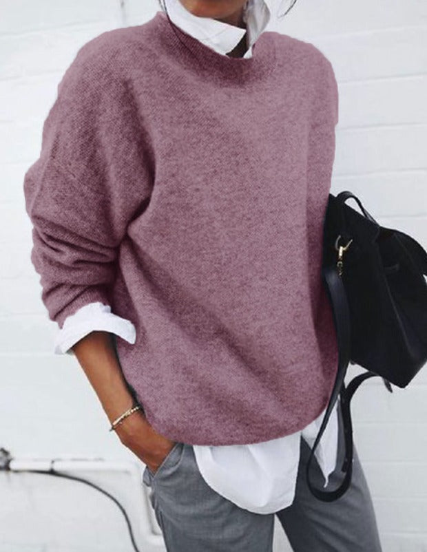 ROSY COZY, SOFT CASHMERE SWEATER