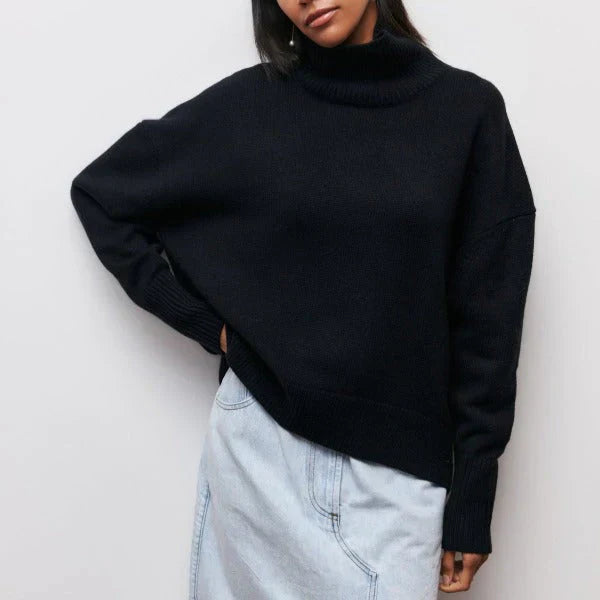 ANN OVERSIZED TURTLENECK SWEATER